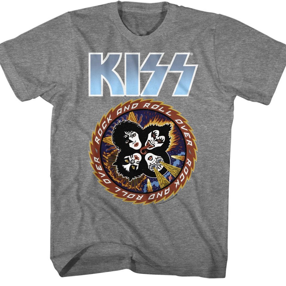 KISS Rock and Roll Over Rock and Roll Music Shirt
